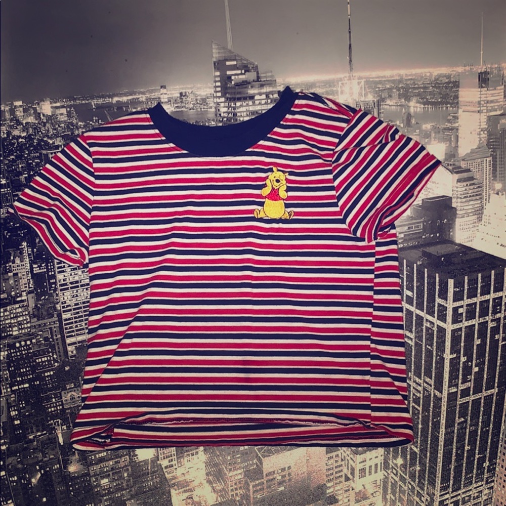 Winnie the Pooh cropped tee